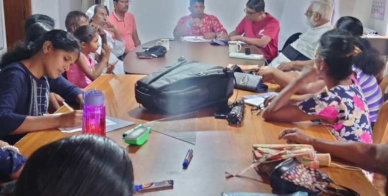 Landless Alliance Progress Meeting – Gampaha